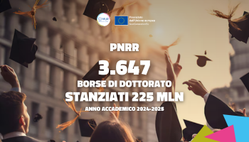 PNRR: Il Ministro Bernini ha firmato i decreti per la ripartizione di 225 milioni di fondi per l'anno accademico 2024/2025