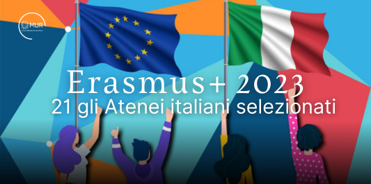 Università, altri quattro atenei italiani selezionati per Erasmus+ 2023