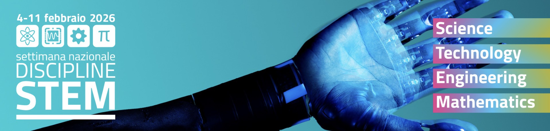Banner Settimana Stem 2026
