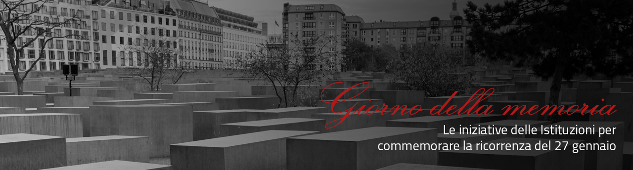 Banner Giorno della memoria