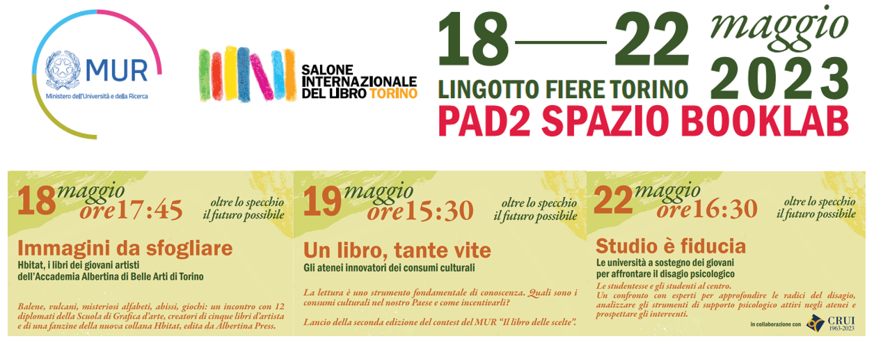 Salone del Libro eventi