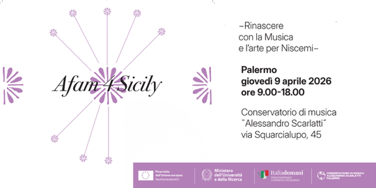 AFAM4SICILY UNITI PER NISCEMI:  l’Alta Formazione artistica e musicale in campo per la ricostruzione 