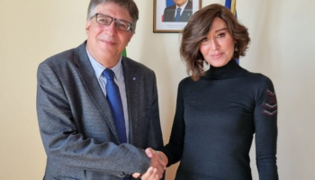Il Ministro, Anna Maria Bernini, incontra al MUR l'Ambasciatore dello Stato d’Israele in Italia, S.E. Alon Bar
