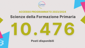 Università, quasi 10.500 i posti disponibili per Scienze della Formazione primaria