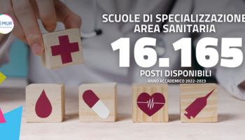  Università, sono 16.165 i posti totali disponibili per le scuole di specializzazione di area sanitaria