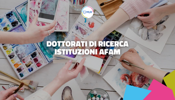 dottorati di ricerca AFAM