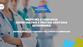 prove ammissione a medicina, odontoiatria e veterinaria