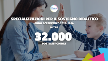 Università, oltre 32.000 i posti autorizzati per i percorsi per il sostegno didattico