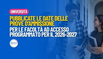 Accesso programmato 2026-2027